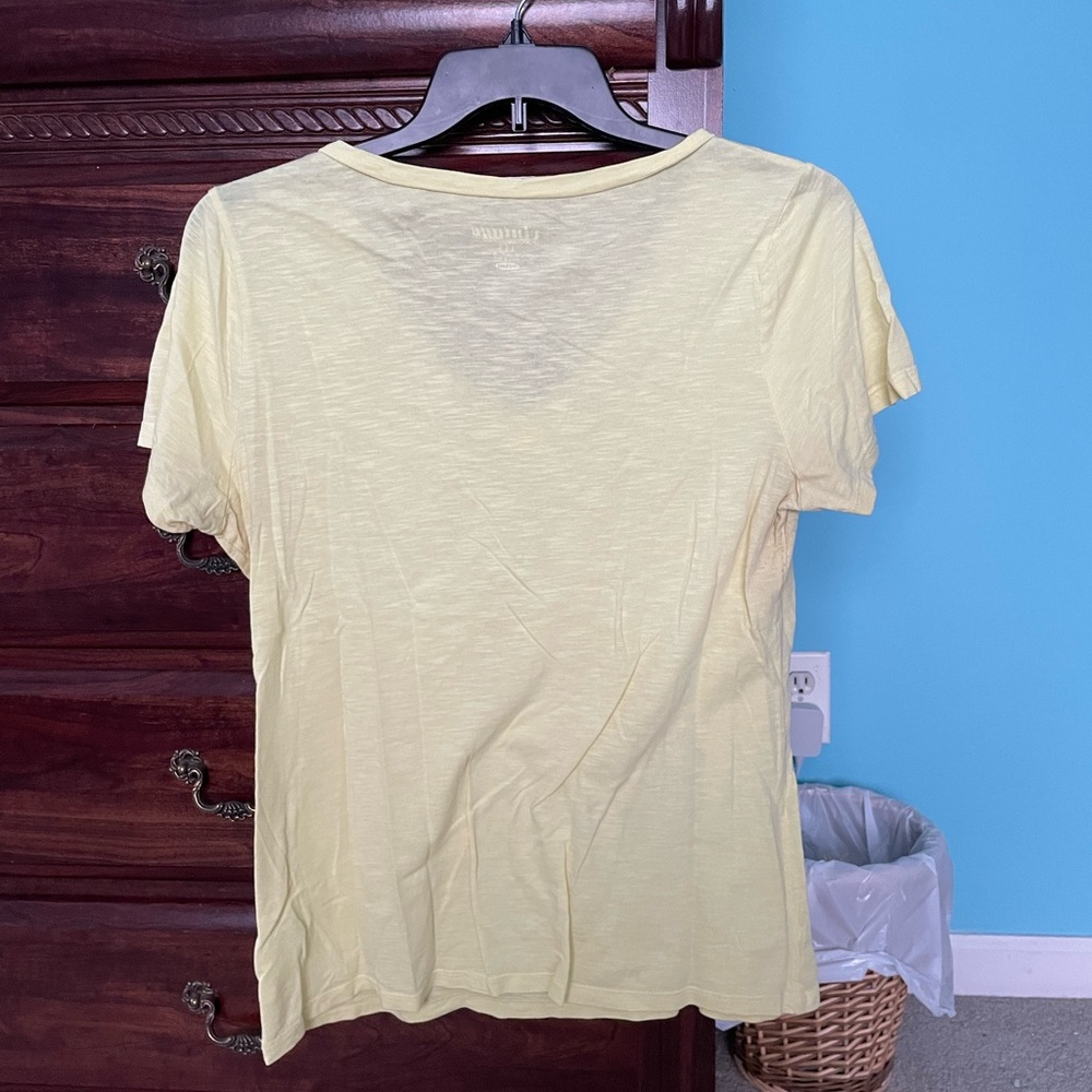 Yellow V Neck - Picture 2 of 2